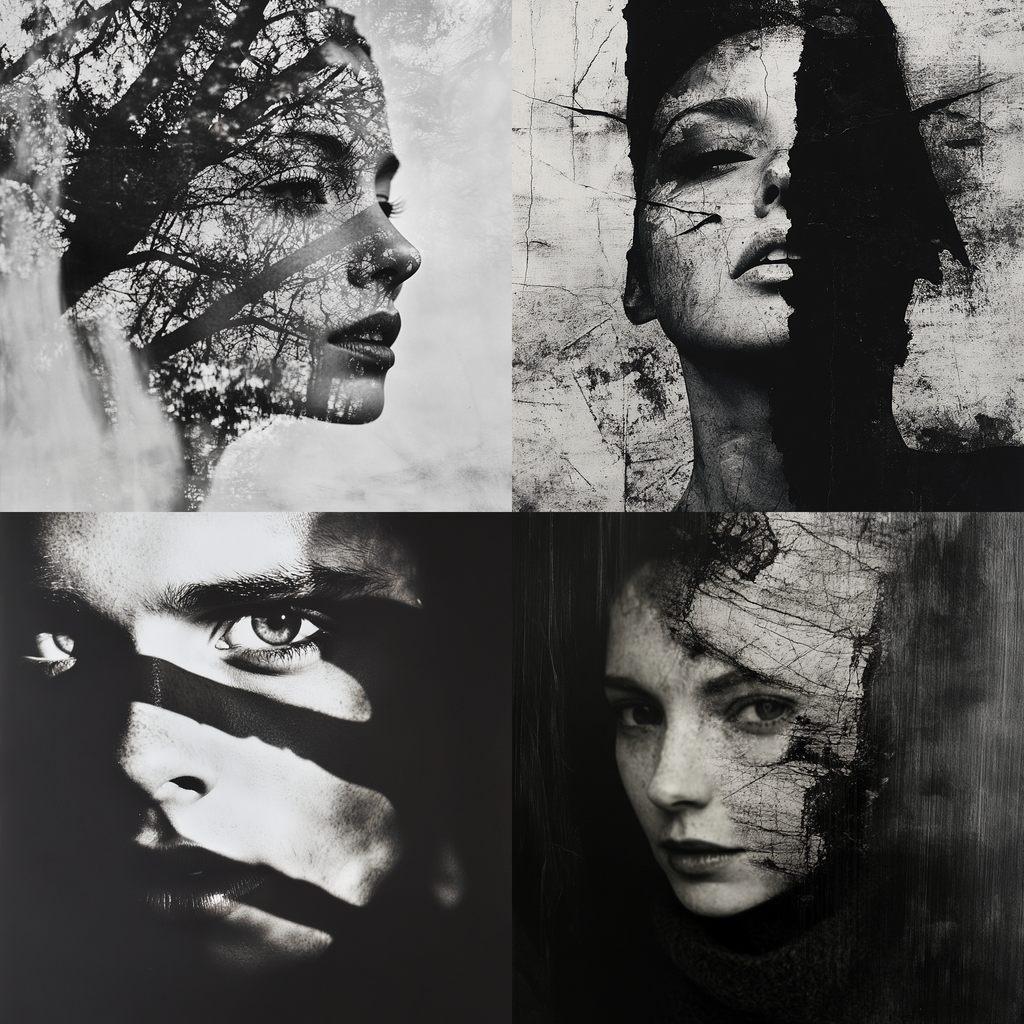 Jack Davison style, Midjourney V6.1, render 1 of 4