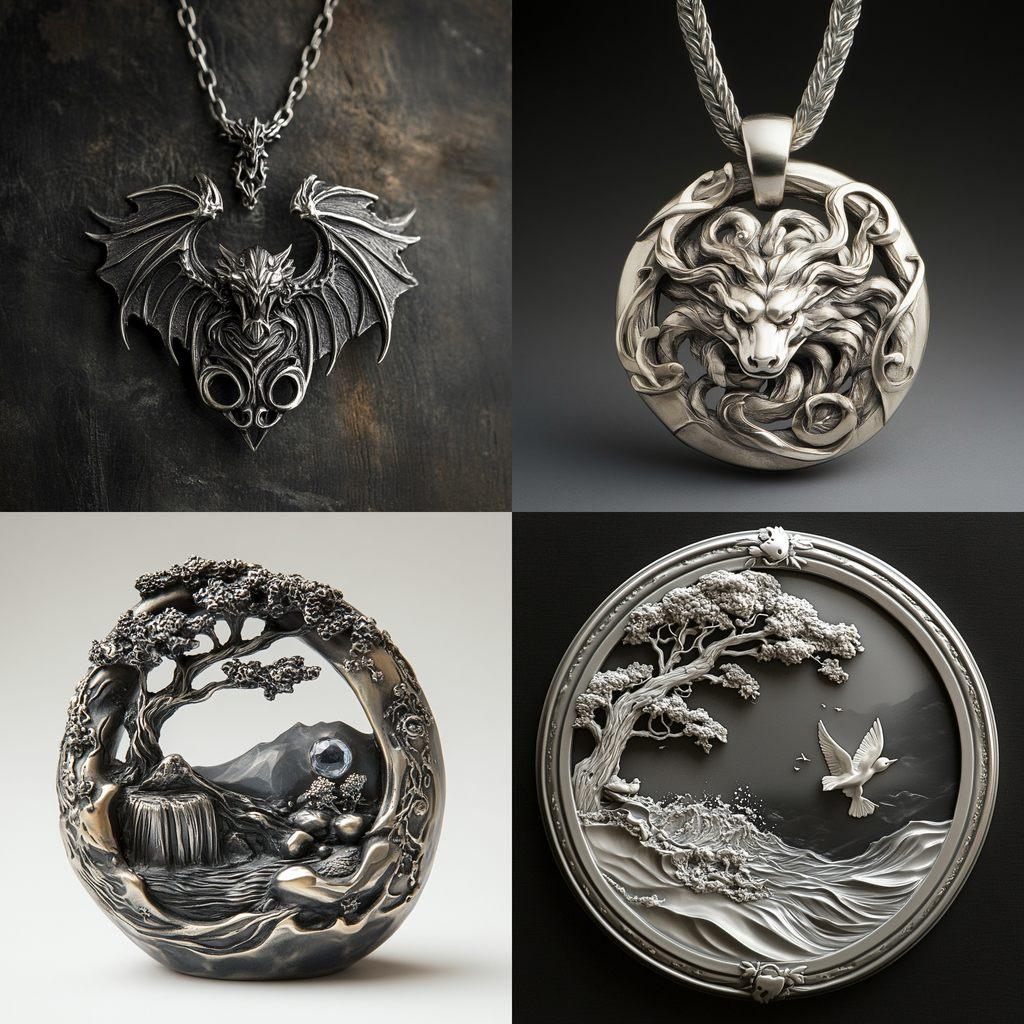 James Avery style, Midjourney V6.1, render 1 of 4