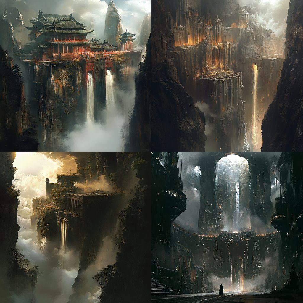 James Paick style, Midjourney V6.1, render 1 of 4