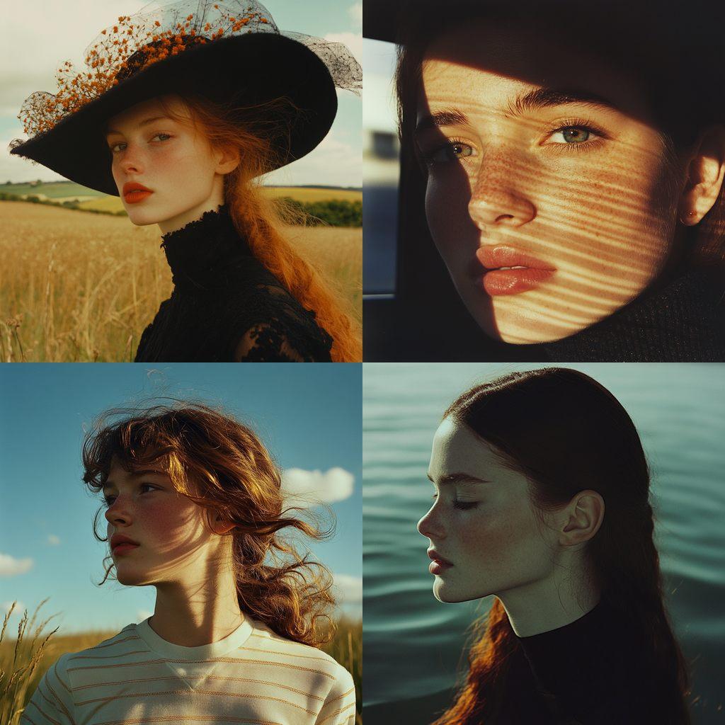 Jamie Hawkesworth style, Midjourney V6.1, render 1 of 4
