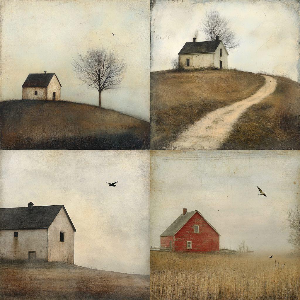 Jamie Heiden style, Midjourney V6.1, render 1 of 4