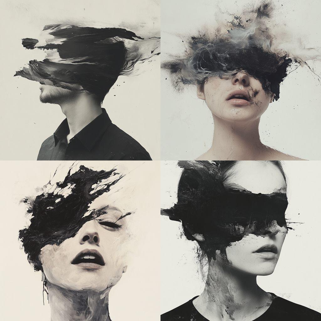 Januz Miralles style, Midjourney V6.1, render 1 of 4