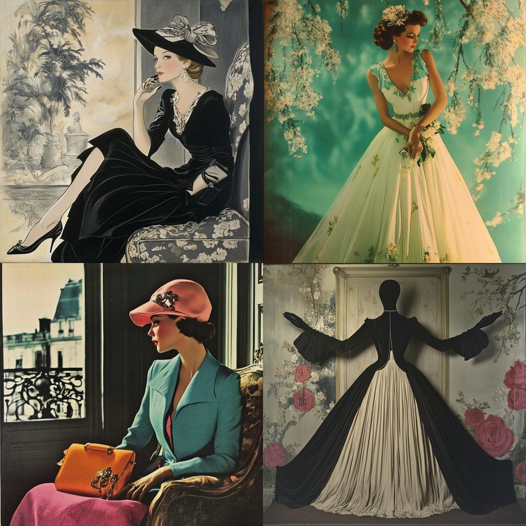 Jean Patou style, Midjourney V6.1, render 1 of 4