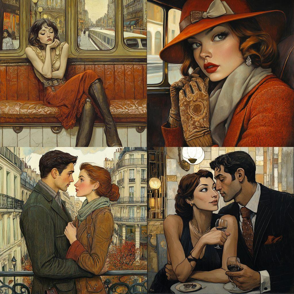 Jean-Pierre Gibrat style, Midjourney V6.1, render 1 of 4