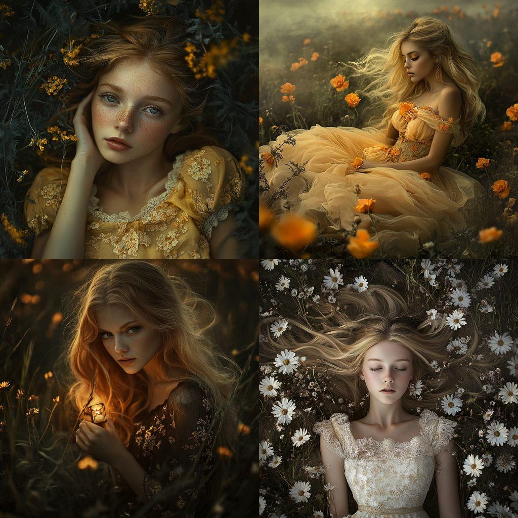 Jessica Drossin style, Midjourney V6.1, render 1 of 4