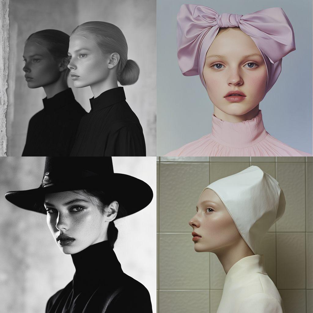 Jil Sander style, Midjourney V6.1, render 1 of 4