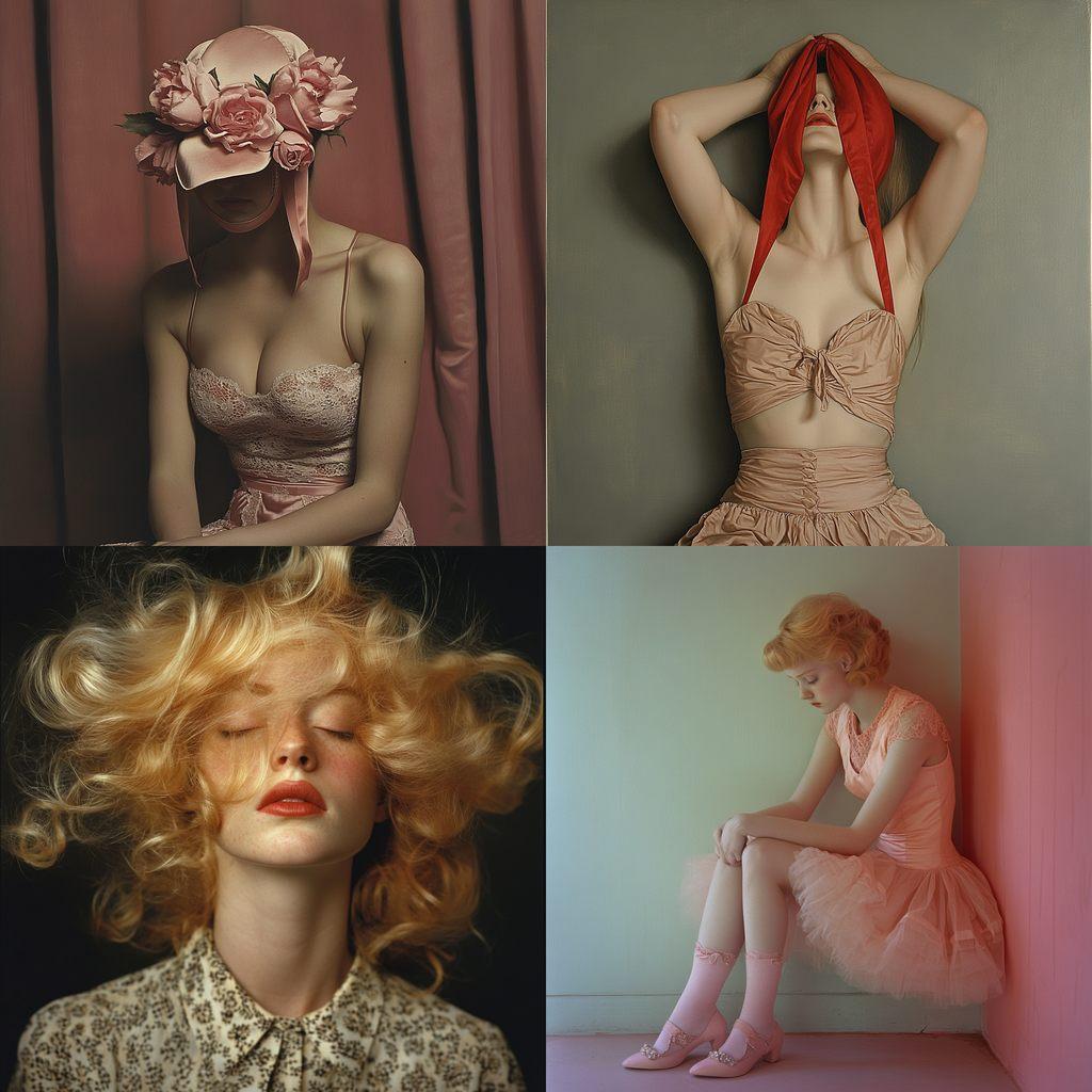 Jo Ann Callis style, Midjourney V6.1, render 1 of 4