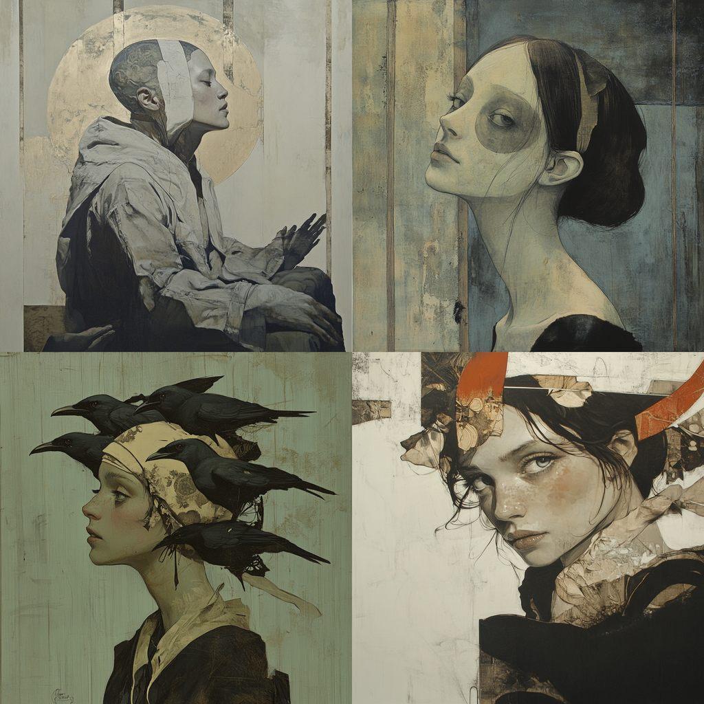 Joao Ruas style, Midjourney V6.1, render 1 of 4