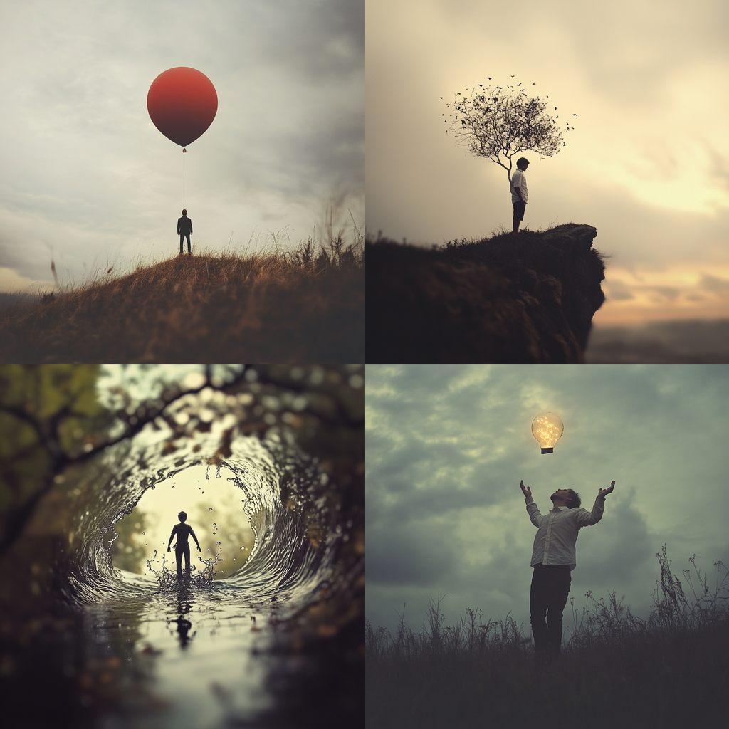 Joel Robison style, Midjourney V6.1, render 1 of 4