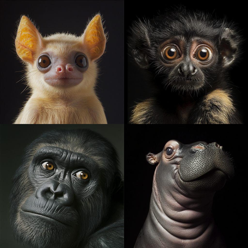 Joel Sartore style, Midjourney V6.1, render 1 of 4
