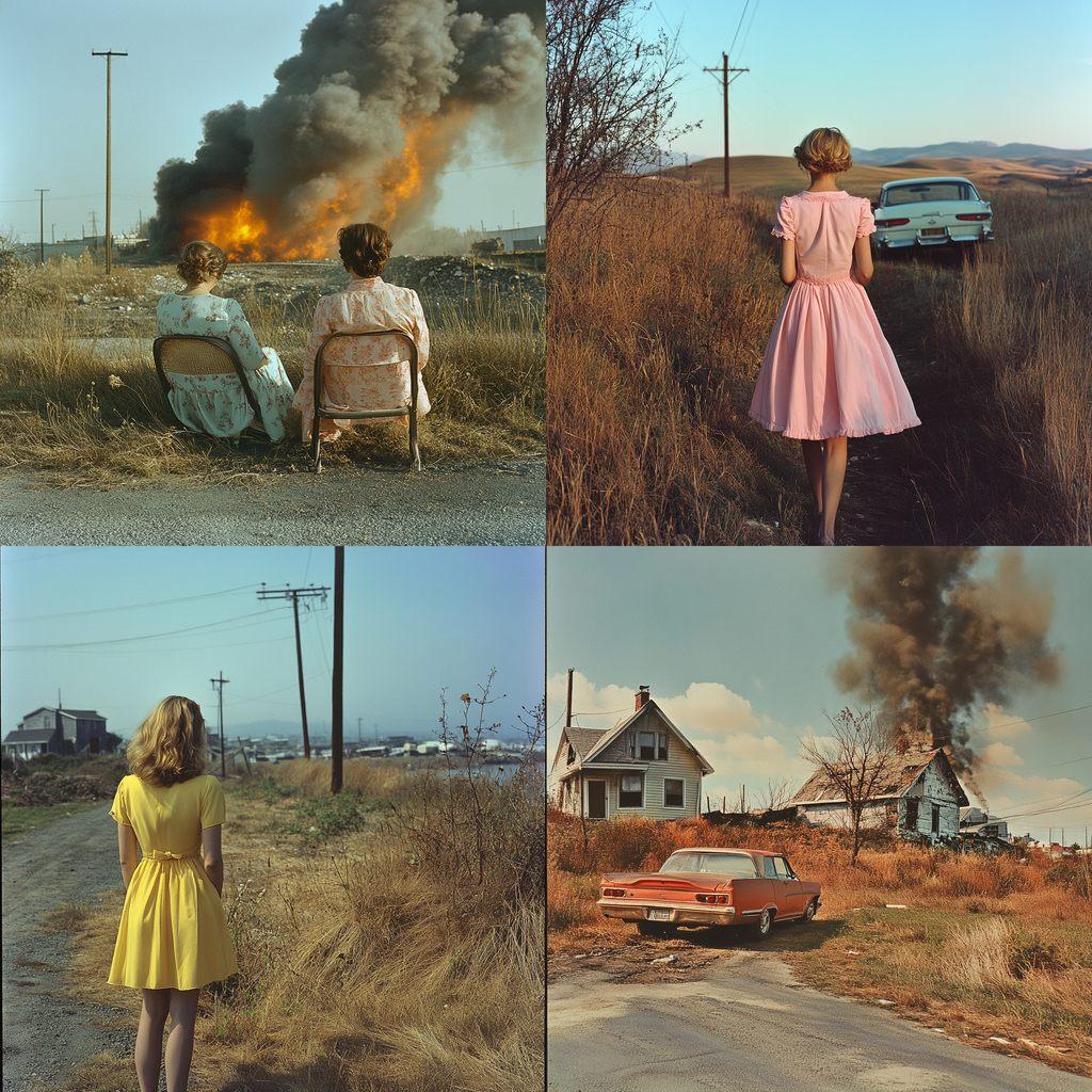 Joel Sternfeld style, Midjourney V6.1, render 1 of 4
