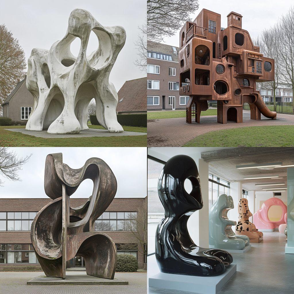 Joep van Lieshout style, Midjourney V6.1, render 1 of 4