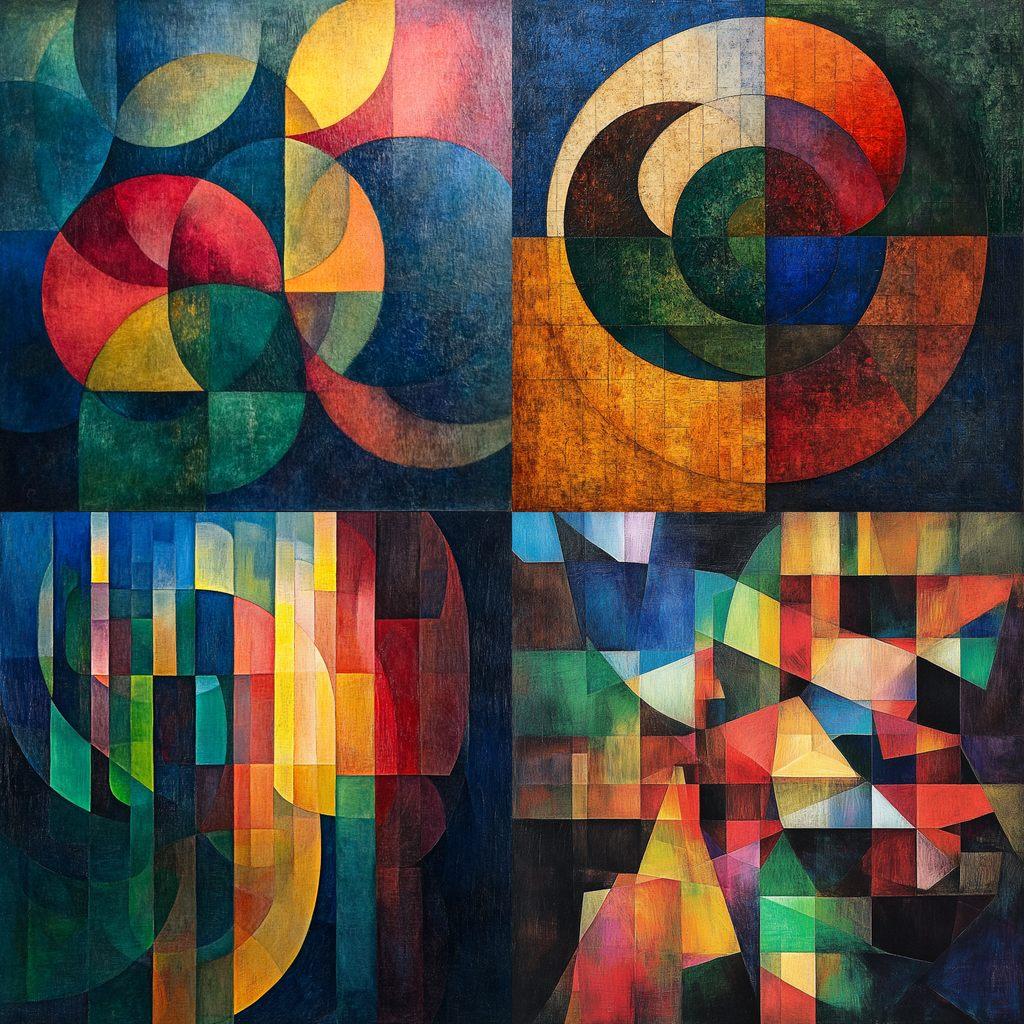 Johannes Itten style, Midjourney V6.1, render 1 of 4