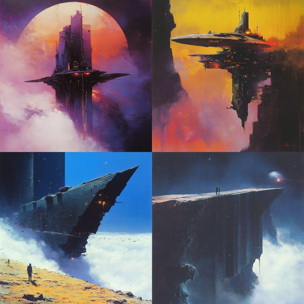 John Harris style, Midjourney V6.1, render 1 of 4