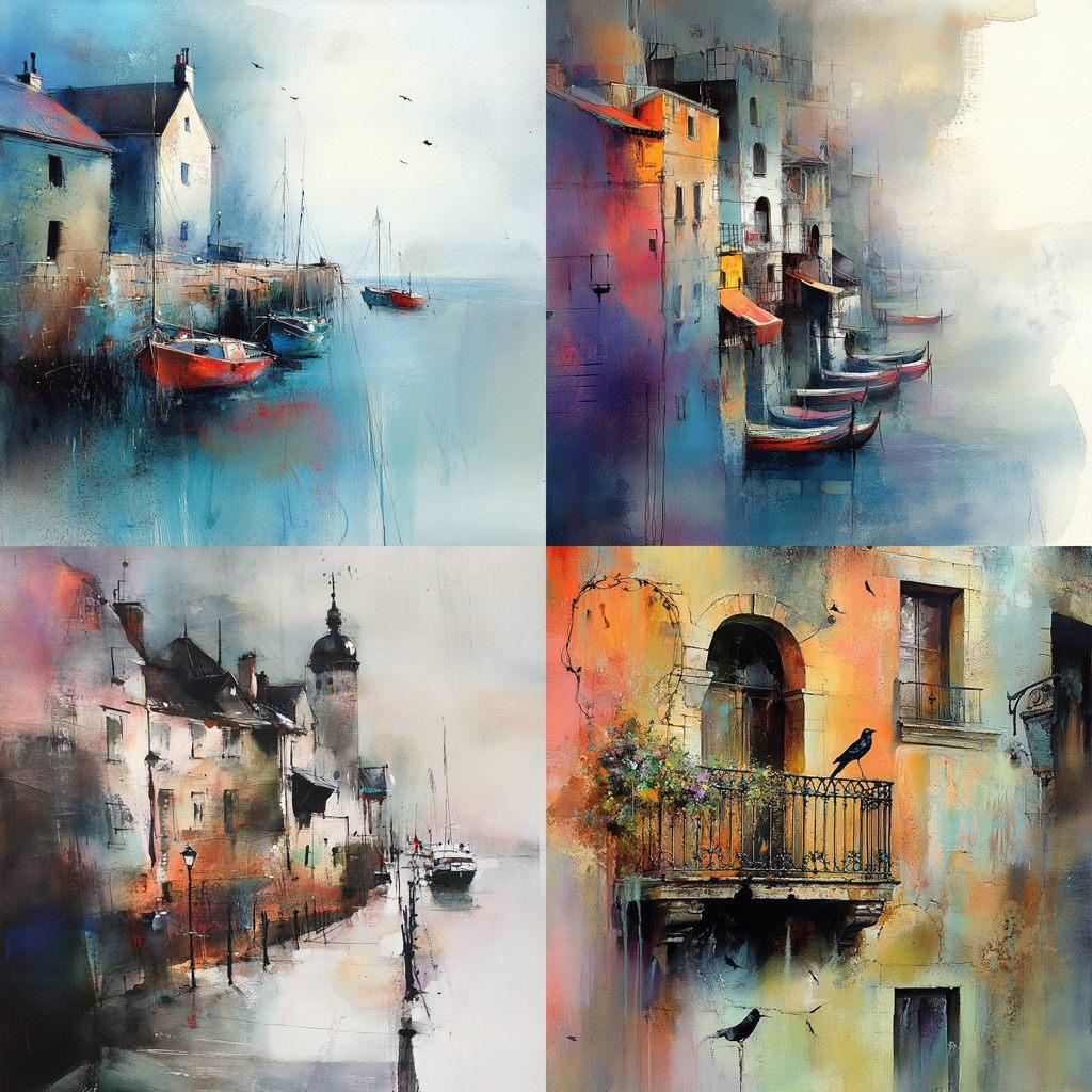 John Lovett style, Midjourney V6.1, render 1 of 4