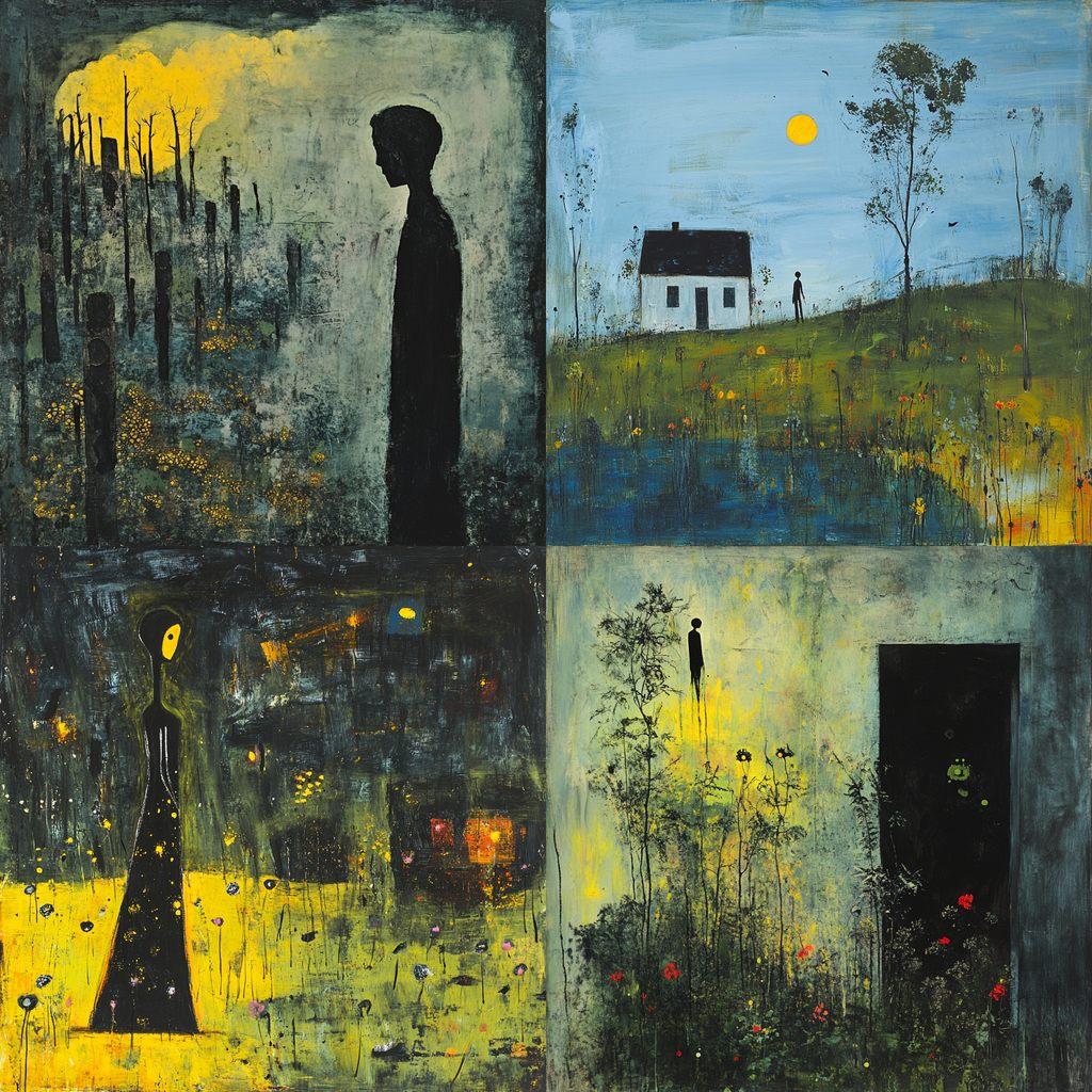 John Lurie style, Midjourney V6.1, render 1 of 4