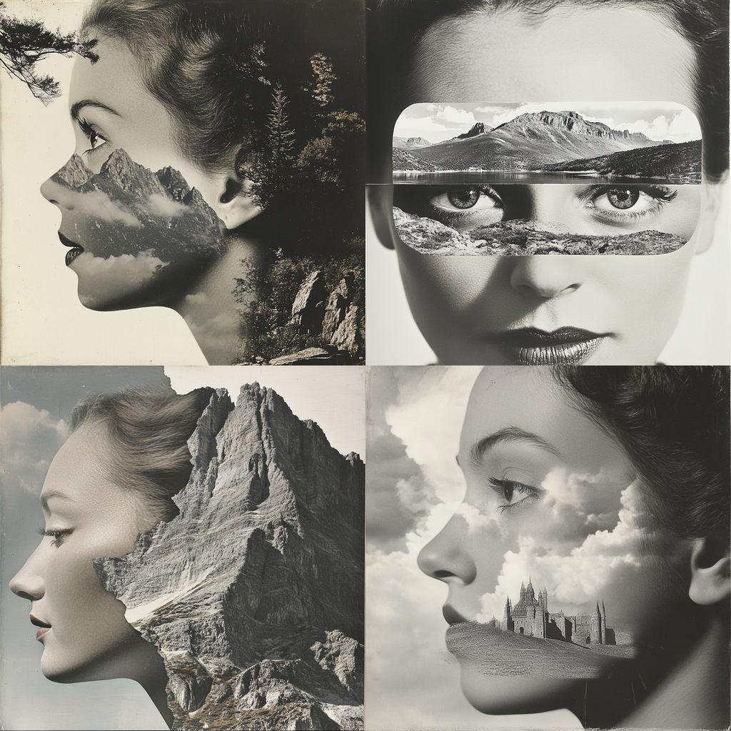 John Stezaker style, Midjourney V6.1, render 1 of 4