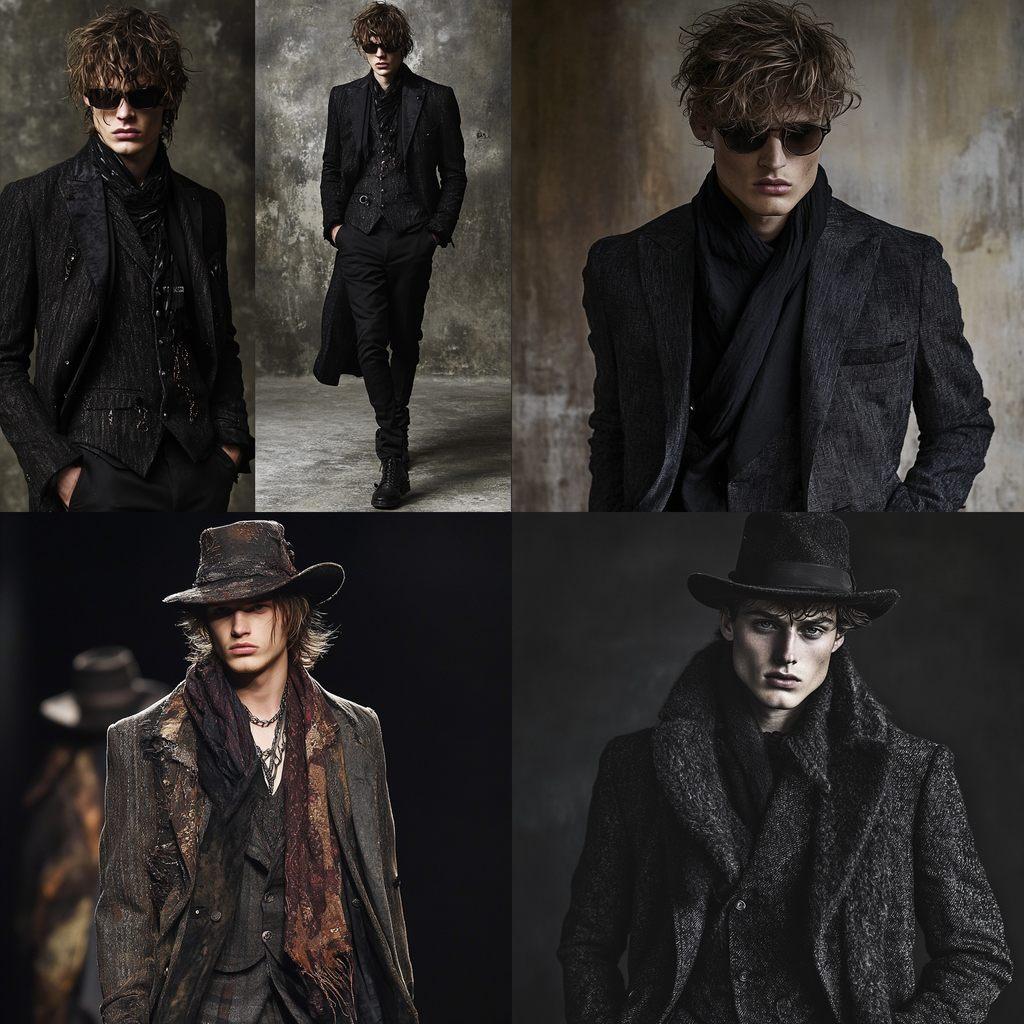 John Varvatos style, Midjourney V6.1, render 1 of 4