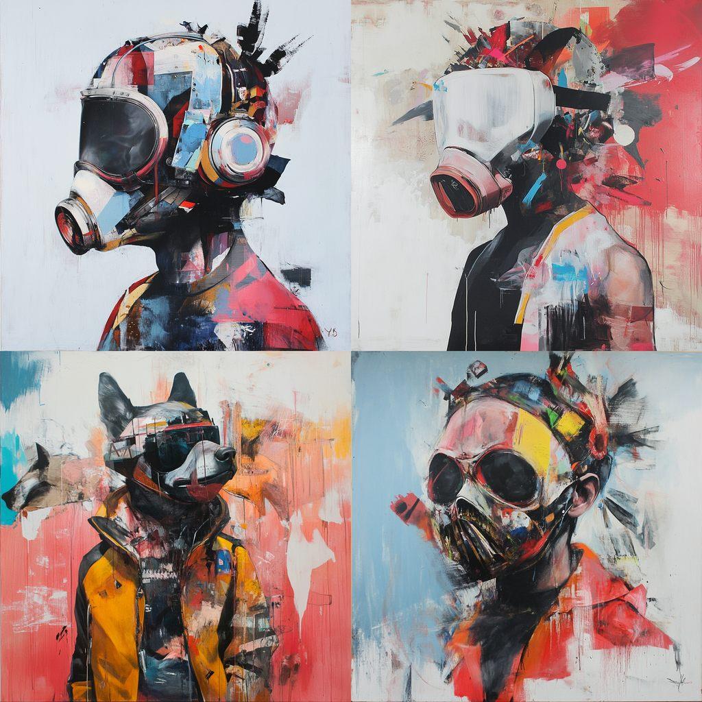 Joram Roukes style, Midjourney V6.1, render 1 of 4
