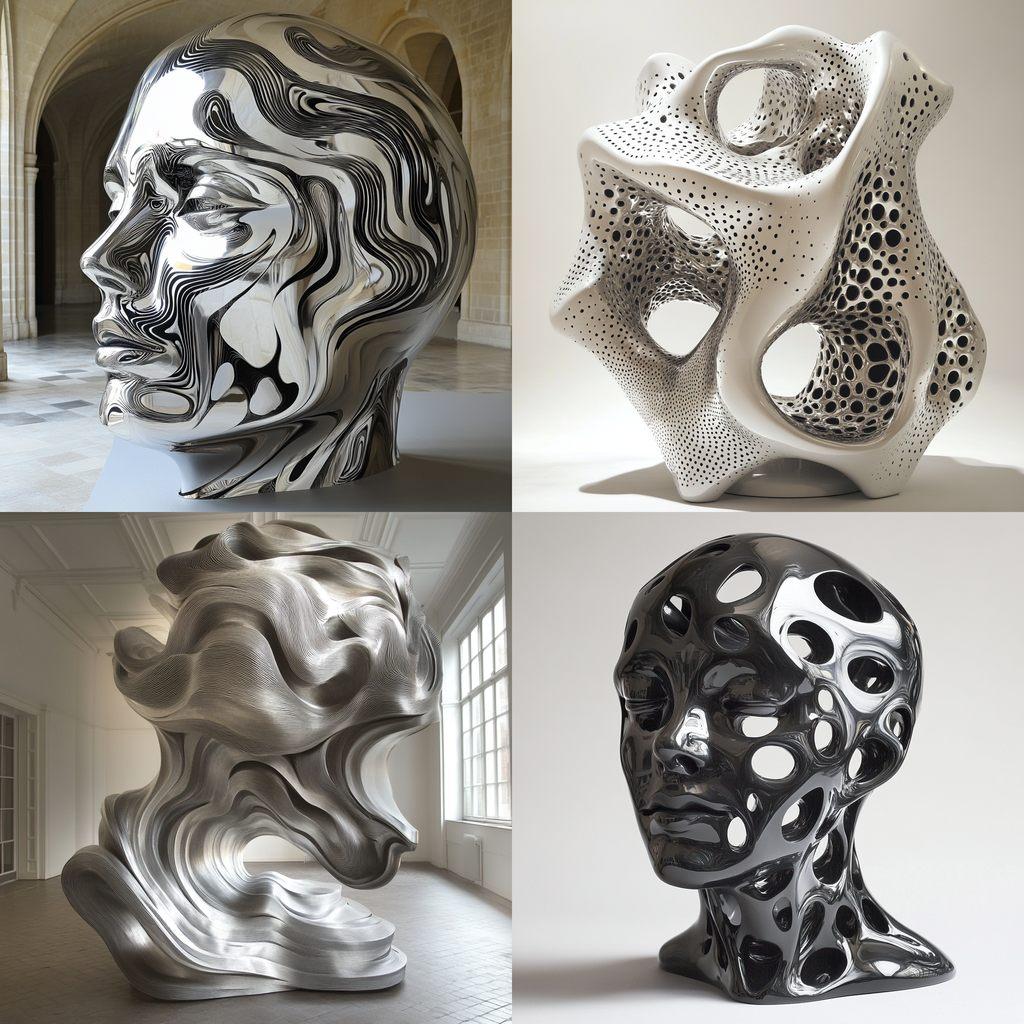 Joris Laarman style, Midjourney V6.1, render 1 of 4