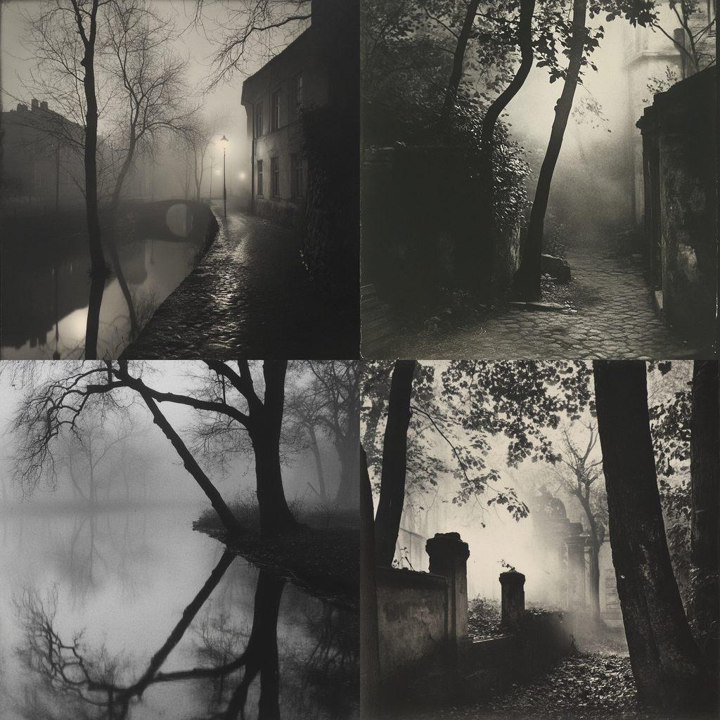 Josef Sudek style, Midjourney V6.1, render 1 of 4