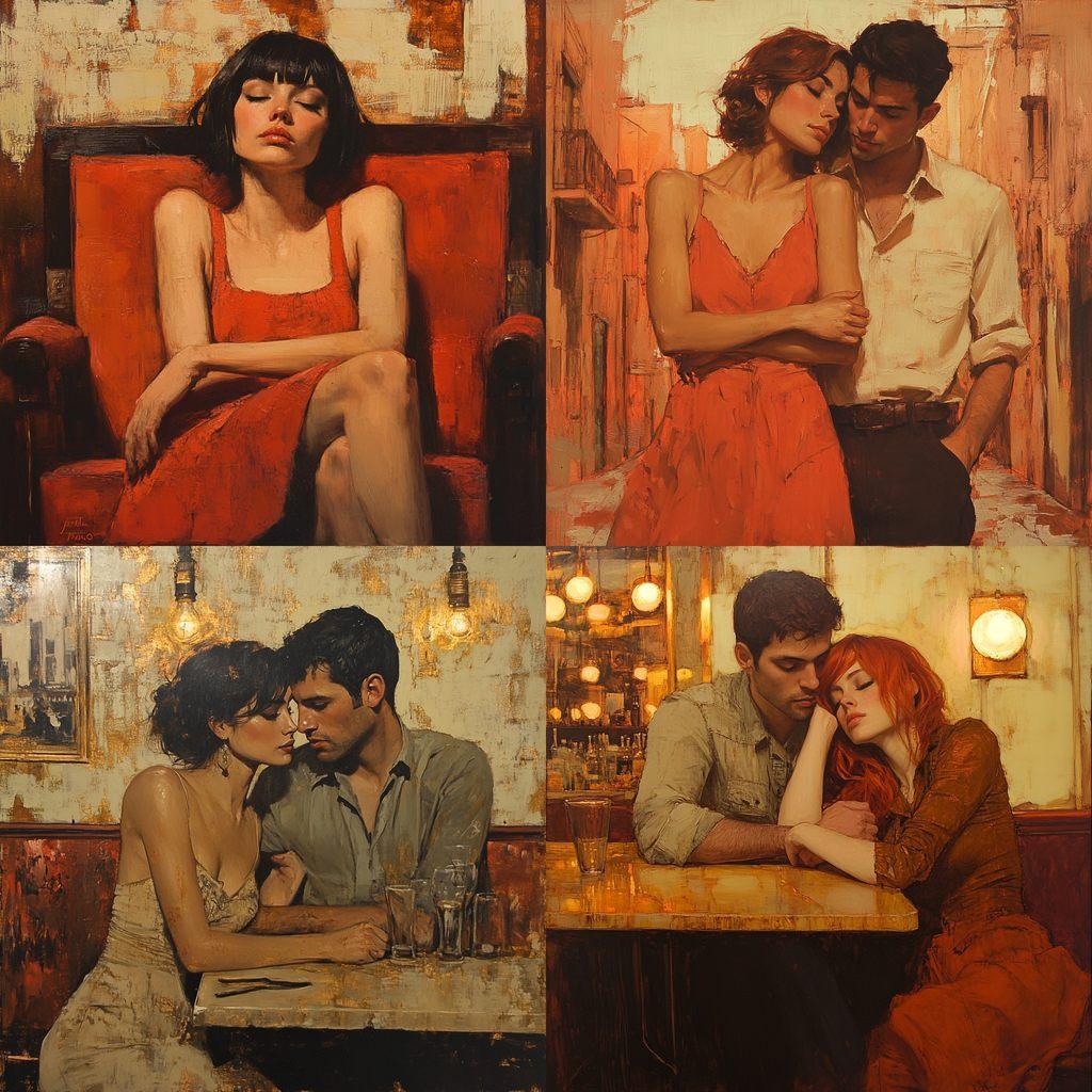 Joseph Lorusso style, Midjourney V6.1, render 1 of 4