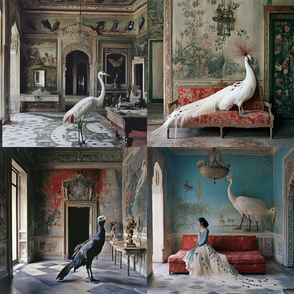 Karen Knorr style, Midjourney V6.1, render 1 of 4
