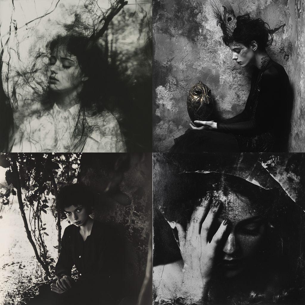 Kati Horna style, Midjourney V6.1, render 1 of 4