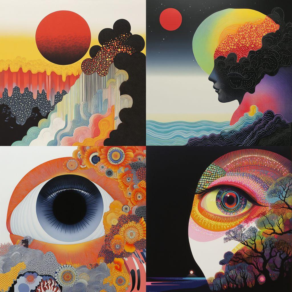 Kazumasa Nagai style, Midjourney V6.1, render 1 of 4