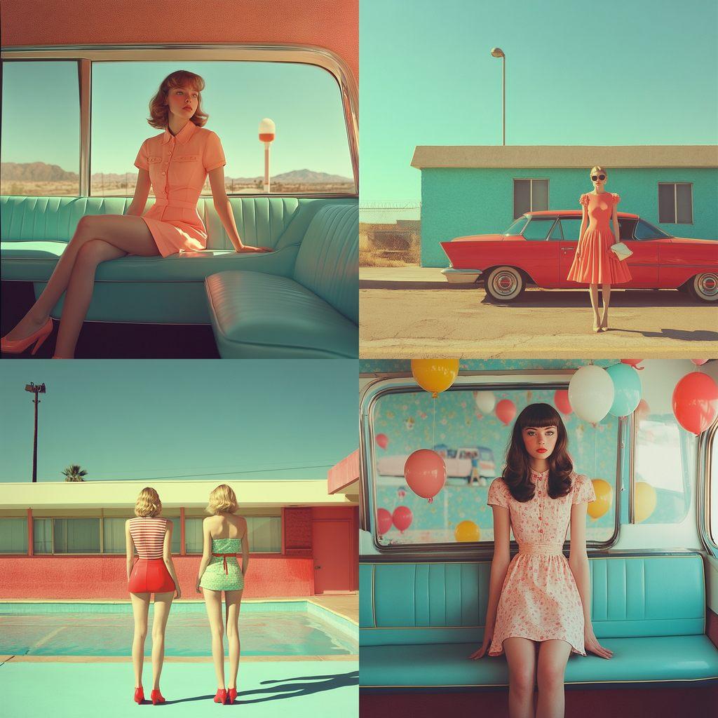 Kourtney Roy style, Midjourney V6.1, render 1 of 4