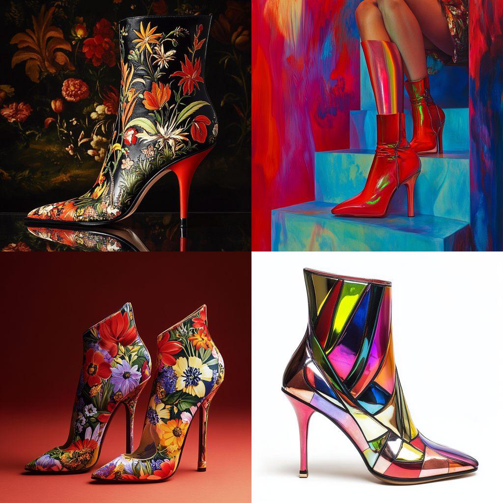Kurt Geiger style, Midjourney V6.1, render 1 of 4