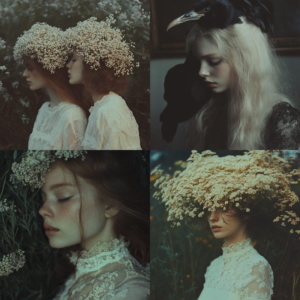 Laura Makabresku style, Midjourney V6.1, render 1 of 4