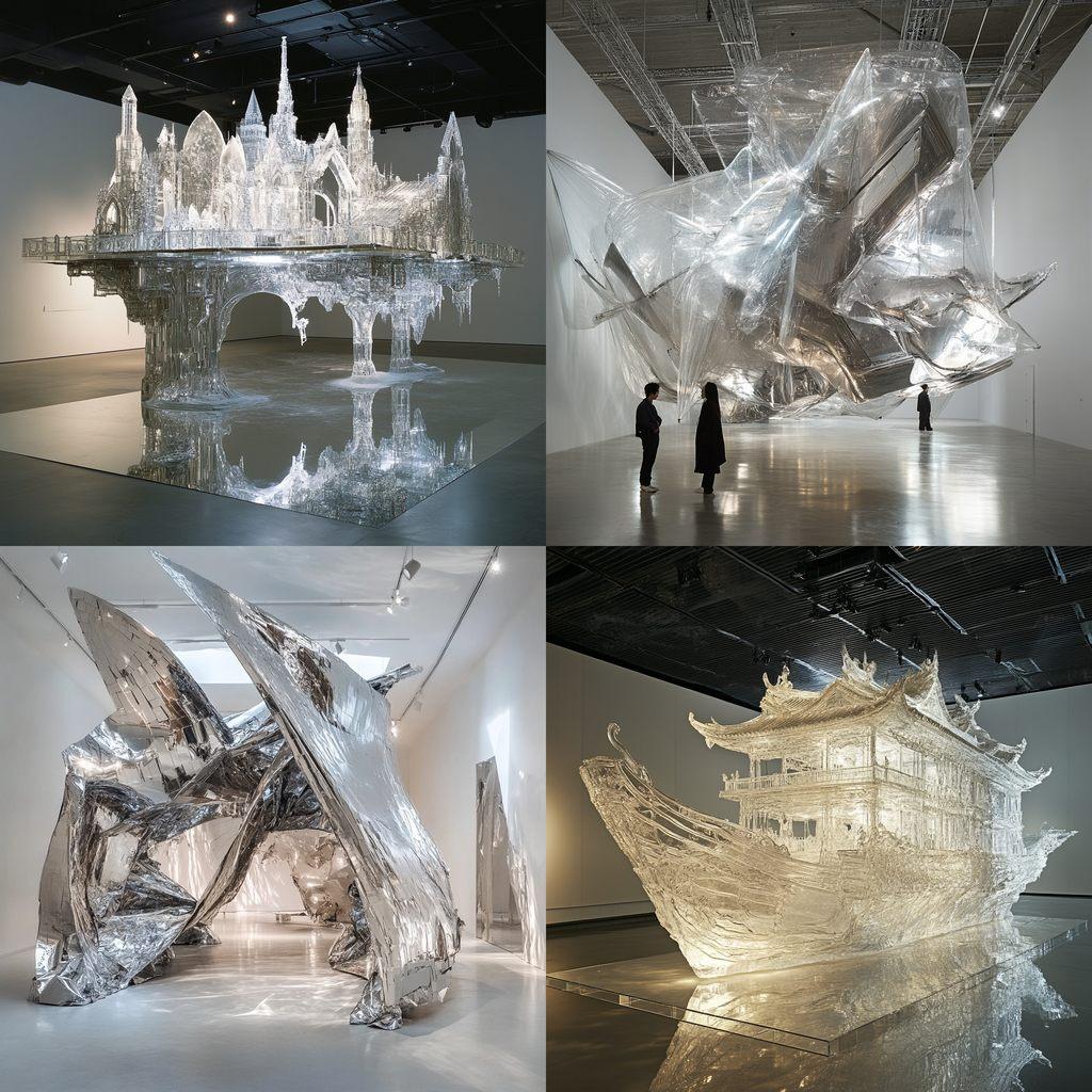 Lee Bul style, Midjourney V6.1, render 1 of 4
