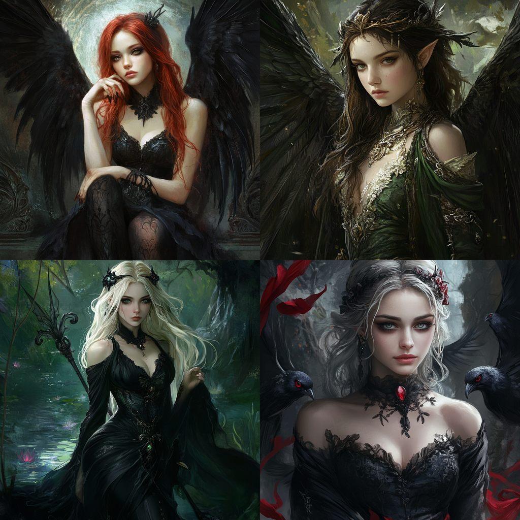 Legend of the Cryptids style, Midjourney V6.1, render 1 of 4