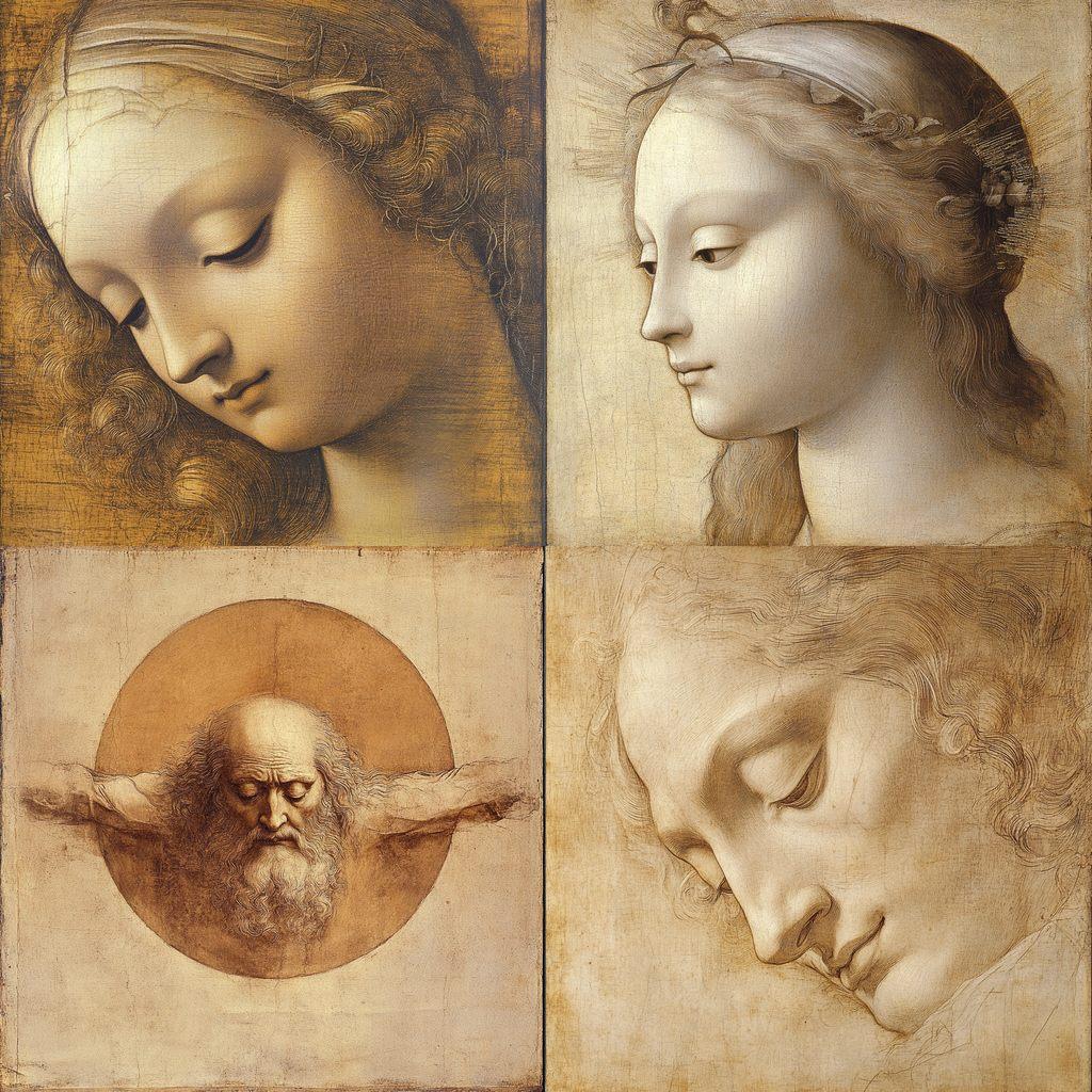 Leonardo Da Vinci style, Midjourney V6.1, render 1 of 4