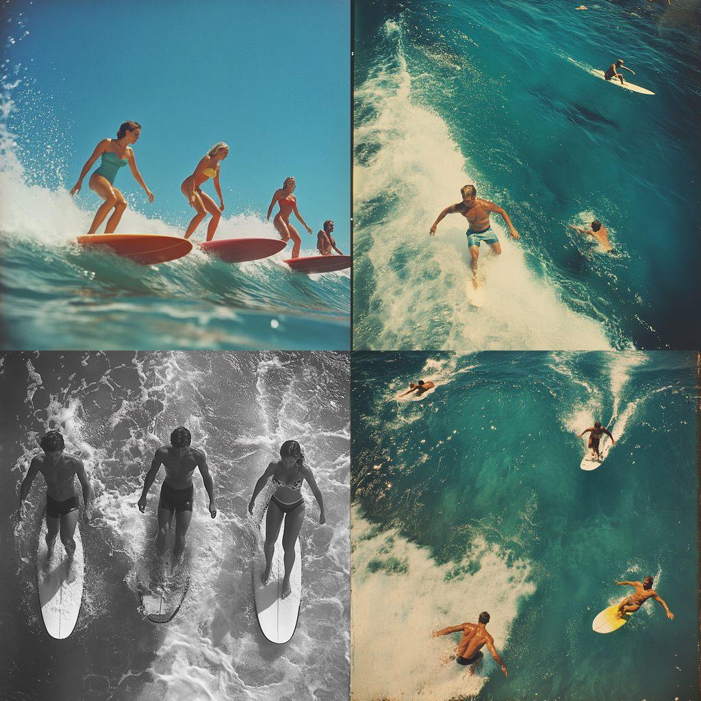 LeRoy Grannis style, Midjourney V6.1, render 1 of 4