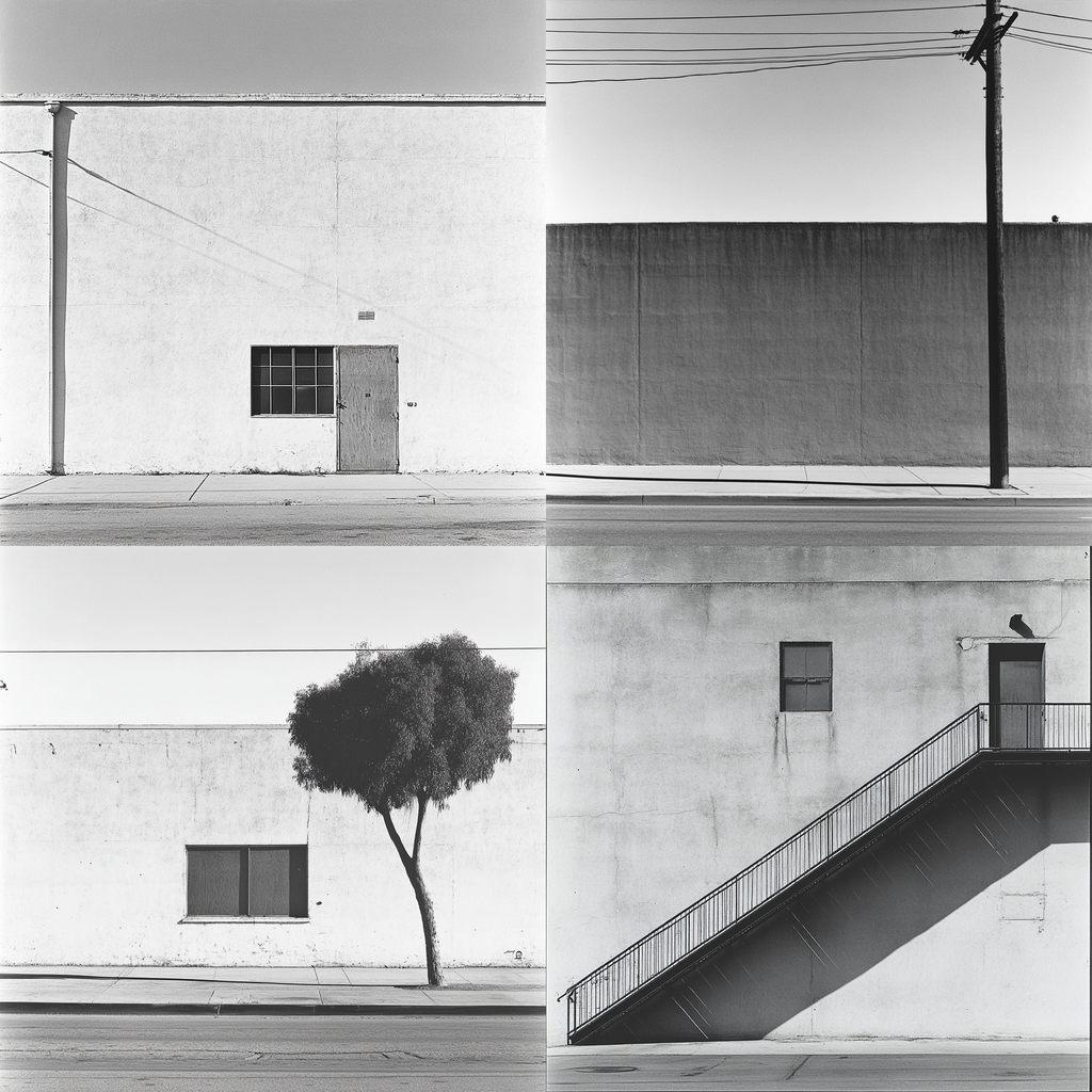 Lewis Baltz style, Midjourney V6.1, render 1 of 4