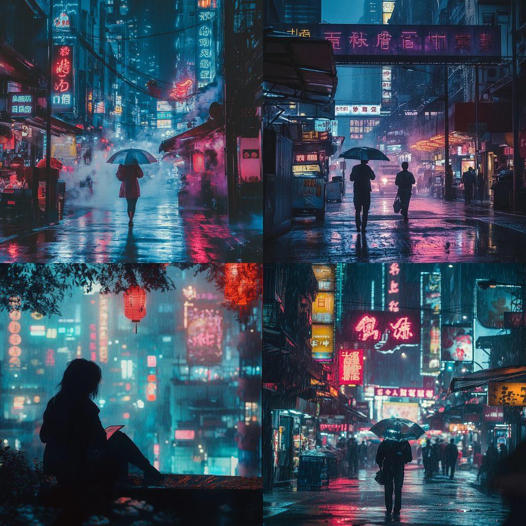 Liam Wong style, Midjourney V6.1, render 1 of 4