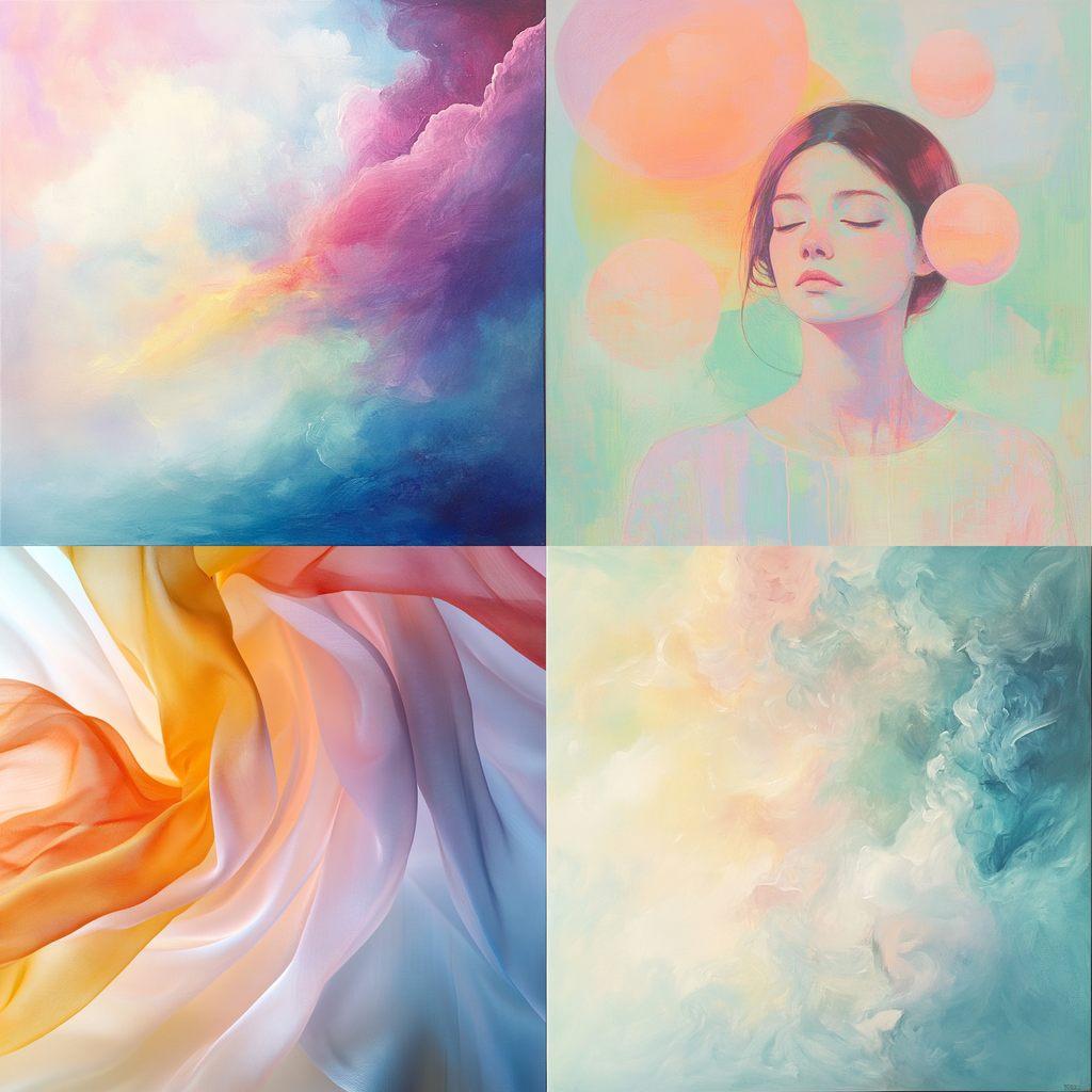 Light colors style, Midjourney V6.1, render 1 of 4