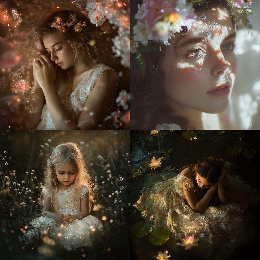 Light field photography style, Midjourney V6.1, render 1 of 4