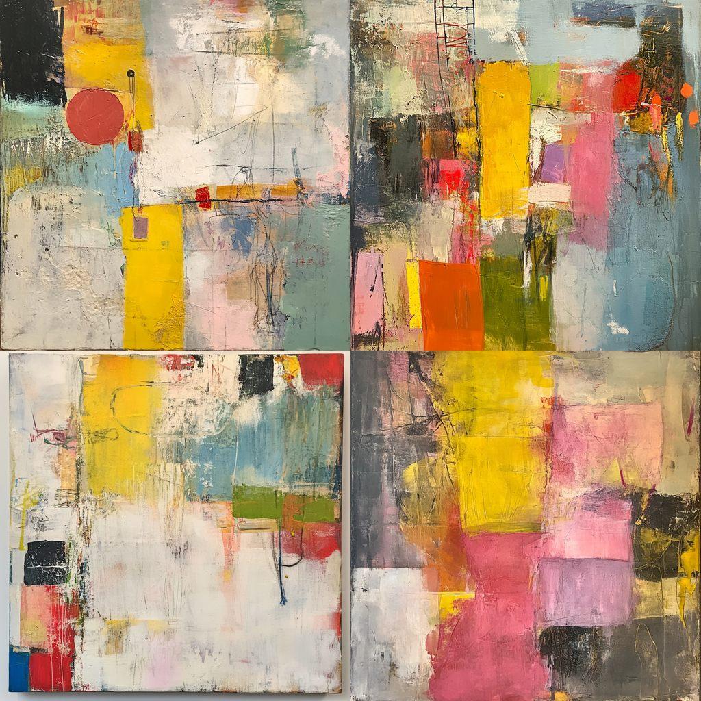Lisa Pressman style, Midjourney V6.1, render 1 of 4