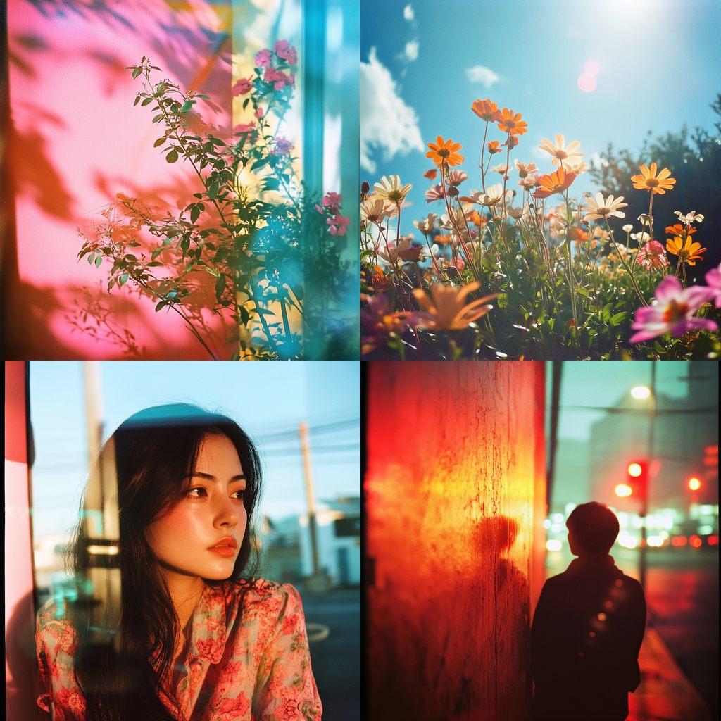 Lomography Color 100 style, Midjourney V6.1, render 1 of 4