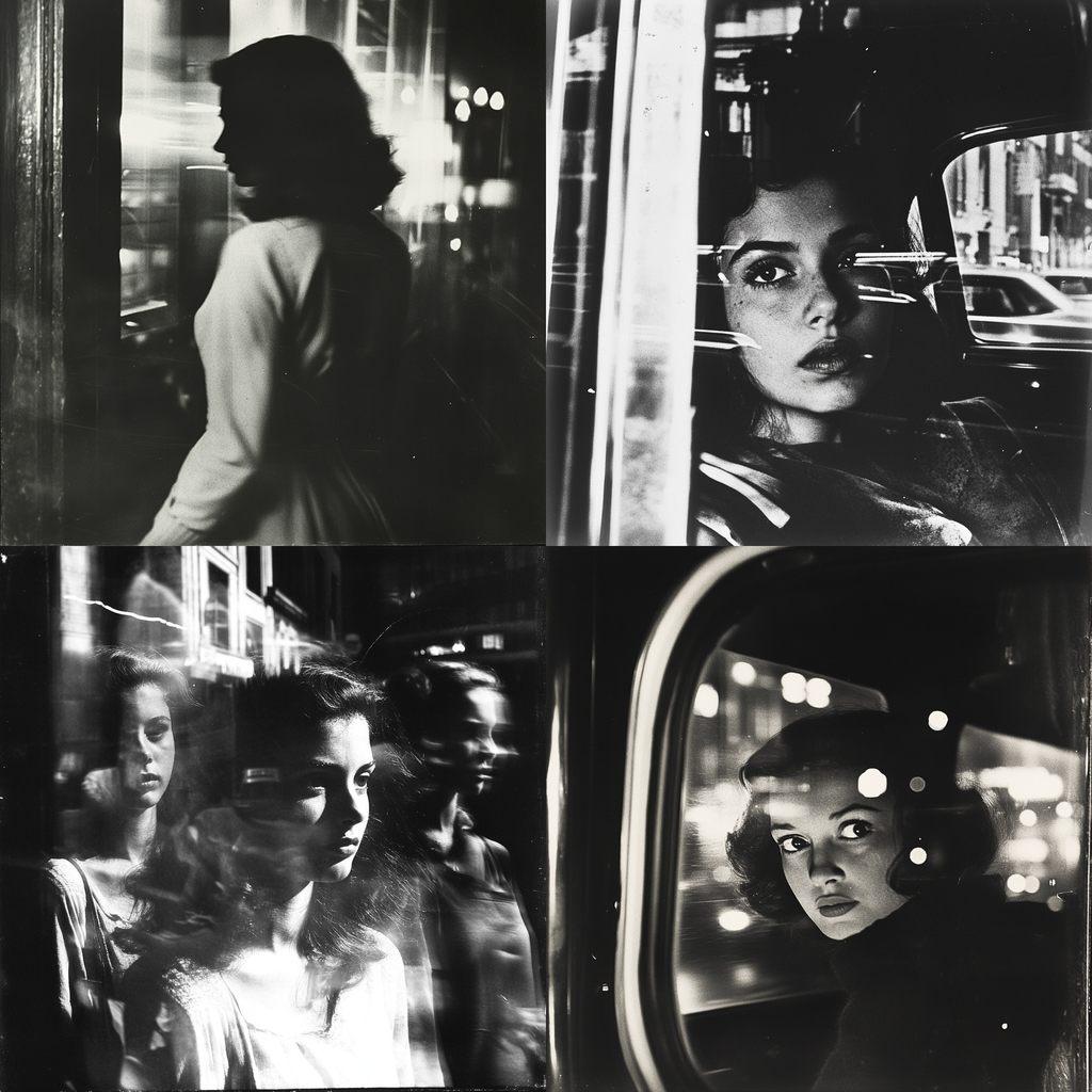 Louis Faurer style, Midjourney V6.1, render 1 of 4