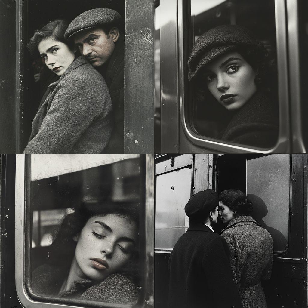 Louis Stettner style, Midjourney V6.1, render 1 of 4