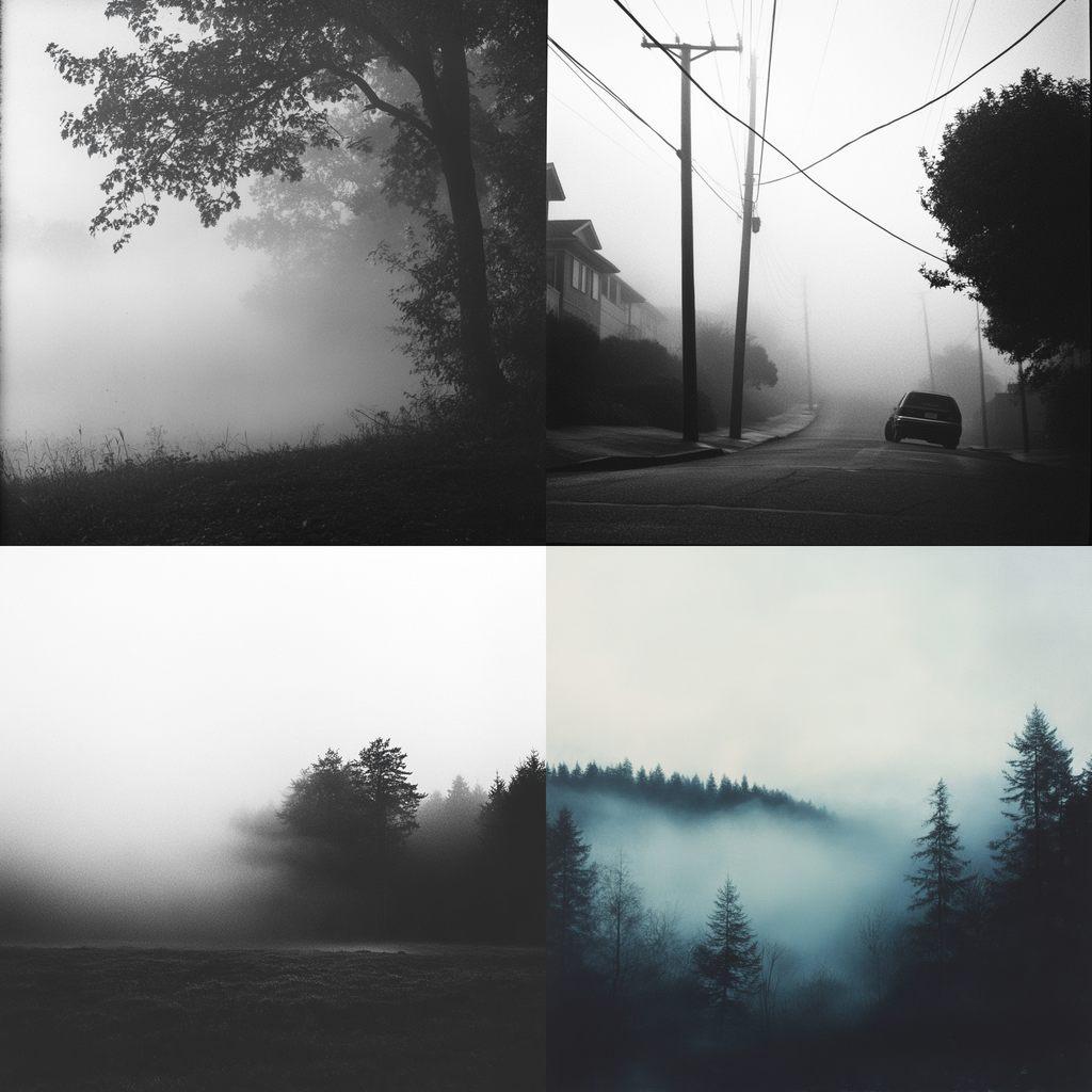 Low-hanging fog style, Midjourney V6.1, render 1 of 4