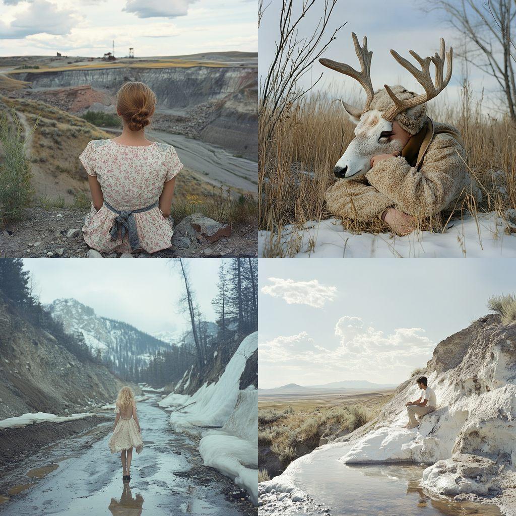 Lucas Foglia style, Midjourney V6.1, render 1 of 4