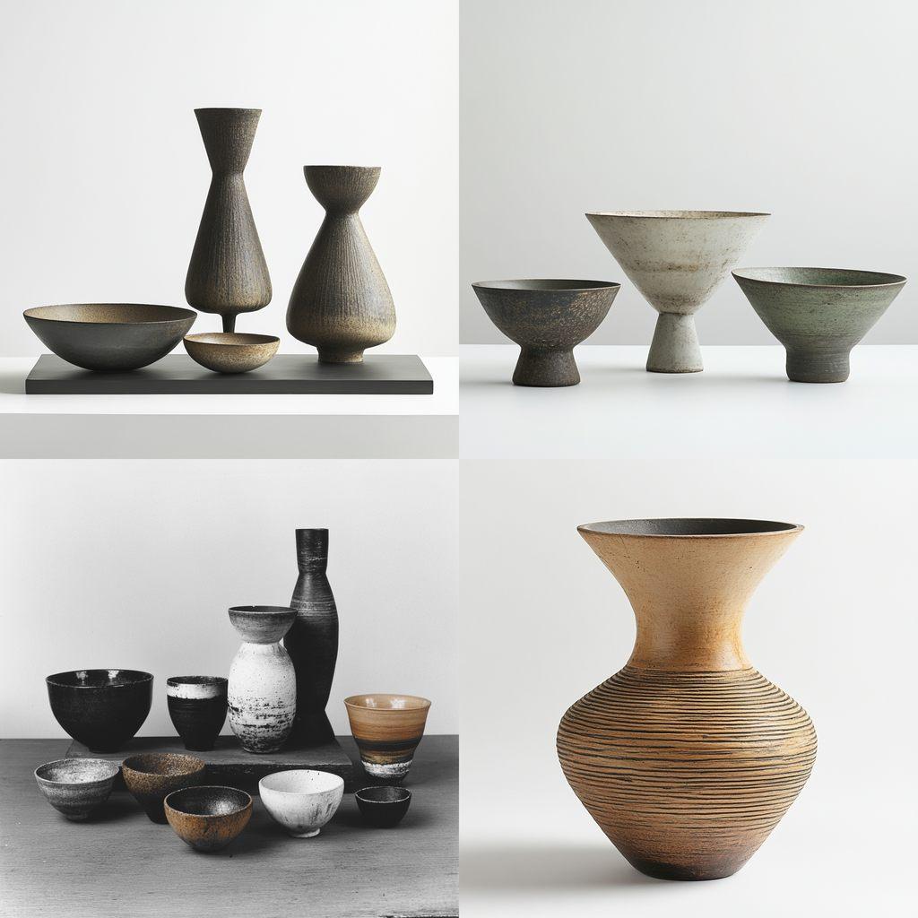 Lucie Rie style, Midjourney V6.1, render 1 of 4