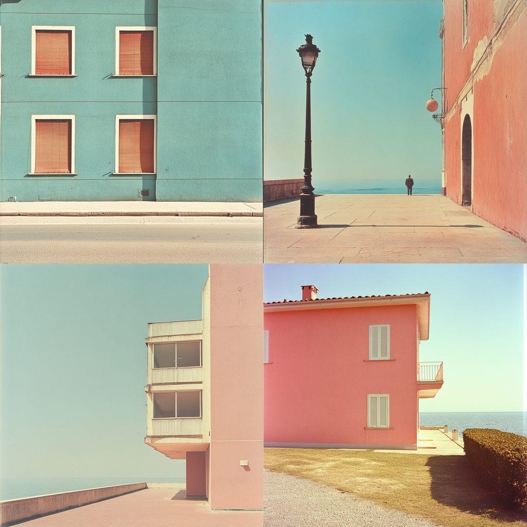 Luigi Ghirri style, Midjourney V6.1, render 1 of 4
