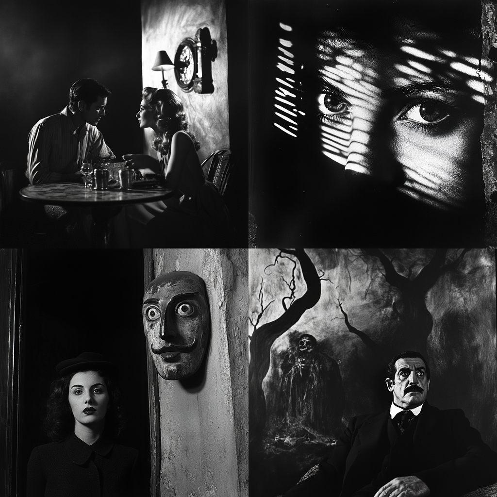 Luis Bunuel style, Midjourney V6.1, render 1 of 4