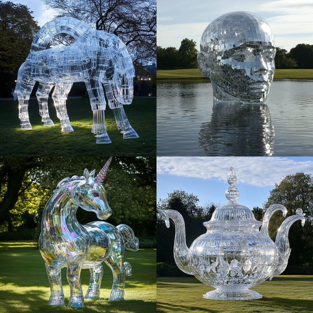 Luke Jerram style, Midjourney V6.1, render 1 of 4